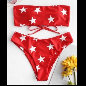 ZAFUL Star Bandeau Bikini